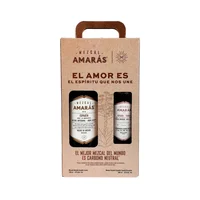 Mezcal Amaras Espadin Joven 750 ml. + Amaras Tobala 200 ml.