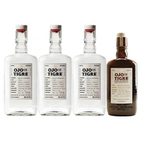 Mezcal Ojo De Tigre Joven 2botellas+Crema C/Joven Autografiada 750 ml