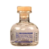 MINI TEQUILA HERENCIA DE PLATA BLANCO 50ML