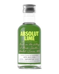 Mini Vodka Absolut Lime 50 ml