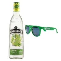 Ron Baraima Limon 750 ml C/Lentes