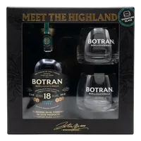 Ron Botran Solara Añejo 18 Años 750 Ml + 2 Vasos