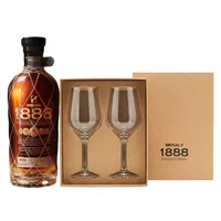 Ron Brugal 1888 Gran Reserva 700 ml C/2 Copas