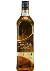 Ron Flor de Caña Gold 4 Años 750 mL