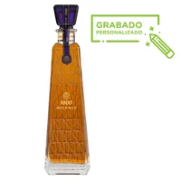 Tequila 1800 Milenio Ext Añejo De La Mora 700 ml Grabado