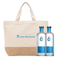 Tequila Casa Dragones Blanco 100% 750 ml 2 Bot C/Tote Bag
