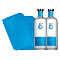 Tequila Casa Dragones Blanco 750 ml 2 botellas C/Molde Para Hielo