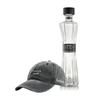 Tequila Centinela Eterno Cristalino 750 Ml + Gorra