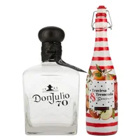 Tequila Don Julio 70 Añejo 100% 700 ml C/Traviesa & Tremenda Sangria 750 ml