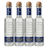 Tequila Maestro Dobel Blanco 100% 200 ml (4 Pzas)