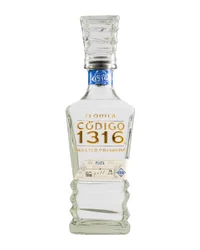 Tequila Mini Codigo 1316 Blanco / Plata 50 ml