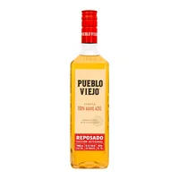 Tequila Pueblo Viejo Reposado 700 Ml