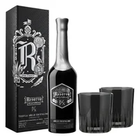 Tequila Reserva de la Familia Px Añejo Cristalino 100% 700 ml con 2 Vasos