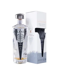 Tequila Solarum Blanco C/ Oro 24k 750 Ml