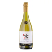 Vino Blanco Chileno Casillero Del Diablo Chardonnay 750ml