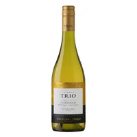 Vino Blanco Chileno Trio Chardonnay 750ml