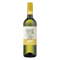 Vino Blanco Desalcolizado Vive La Vie Chardonnay 750ml