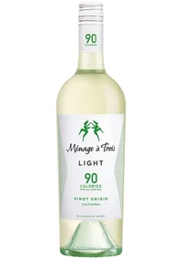 Vino Blanco Ménage à Trois Light Pinot Grigio 750 mL (OFERTA EXCLUSIVA EN LÍNEA)