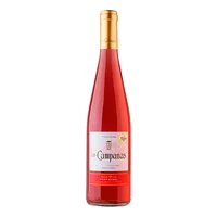 Vino Rosado Español Las Campanas Garnacha Joven de 750ml