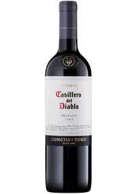 Vino Tinto Casillero Del Diablo Merlot 750 ml