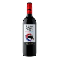 Vino Tinto Chileno Gato Negro Cabernet Merlot 750ml