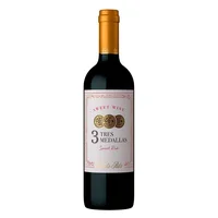Vino Tinto Chileno Santa Rita Tres Medallas Sweet Red 750ml