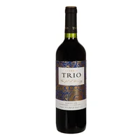 Vino Tinto Chileno Trio Merlot 750ml