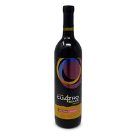 Vino Tinto Cuatro Soles Afrutado 750 ml.