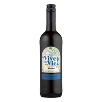 Vino Tinto Desalcolizado Vive La Vie Merlot 750ml
