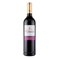 Vino Tinto Español Las Campanas Tempranillo Joven 750ml