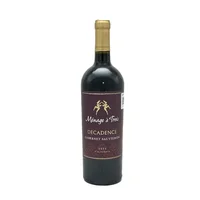 VINO TINTO MENAGE TROIS DECADENCE CABERNET 750ML