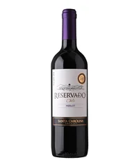 Vino Tinto Santa Carolina Reservado Merlot - 750 ml