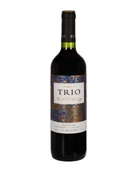 Vino Tinto Trio Cabernet Merlot 750 ml