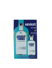 Vodka Absolut Mandarin 750 Ml + Absolut Azul 200 Ml