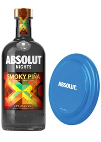 Vodka Absolut Nights Smoky Piña 700 mL + Frisbee (REGALO EXCLUSIVO EN LÍNEA)