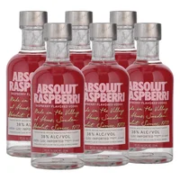 Vodka Absolut Raspberri (6 Botellas) 200ml