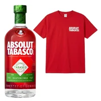 Vodka Absolut Tabasco 750 ml C/Playera Absolut Tabasco