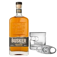 Whiskey The Busker Single Pot Still 700 ml C/Vaso+Corta Puros