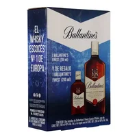 WHISKY BALLANTINES FINEST 700ML + WHISKY BALLANTINES FINEST 200ML