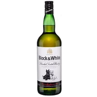 Whisky Black & White Blended Scotch 1 L