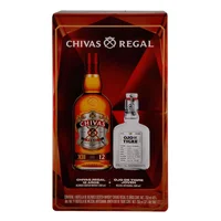 Whisky Chivas 12 750ml más Mezcal Ojo de Tigre Joven 200ml