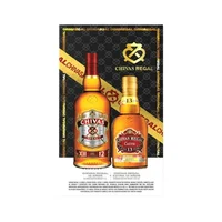 Whisky Chivas Regal 12 Años 1000 ml. + Chivas Regal Extra 13 Años Sherry 200 ml.