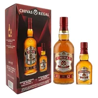 Whisky Chivas Regal 12 Años 1 L C/200 ml