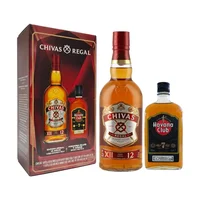 Whisky Chivas Regal 12 Años 750 ml Con Ron Havana 7 Años 200 ml