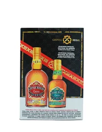 Whisky Chivas Regal 13 A㣱Os 750ml Con Chivas Regal 13 375 Ml