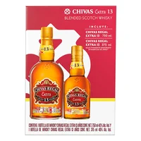 Whisky Chivas Regal 13 años Sherry 750ml más Whisky Chivas Regal 13 Años Sherry 375ml