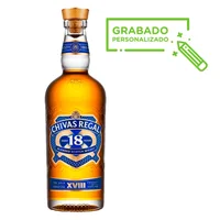 Whisky Chivas Regal 18 Años 750 ml Grabado