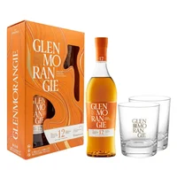 Whisky Glenmorangie 12 Años Bourbon 750 ml C/2 Vasos