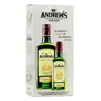 Whisky Mc Andrews 750ml más Botella de 200ml