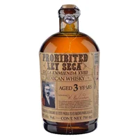 Whisky Prohibited Ley Seca 3 Años De la Enmienda XVIII 700 ml